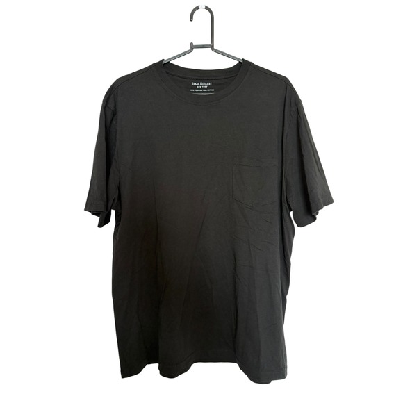Isaac Mizrahi New York Other - Isaac Mizrahi New York Mens Black 100% Peruvian Pima Cotton Pocket T-Shirt L